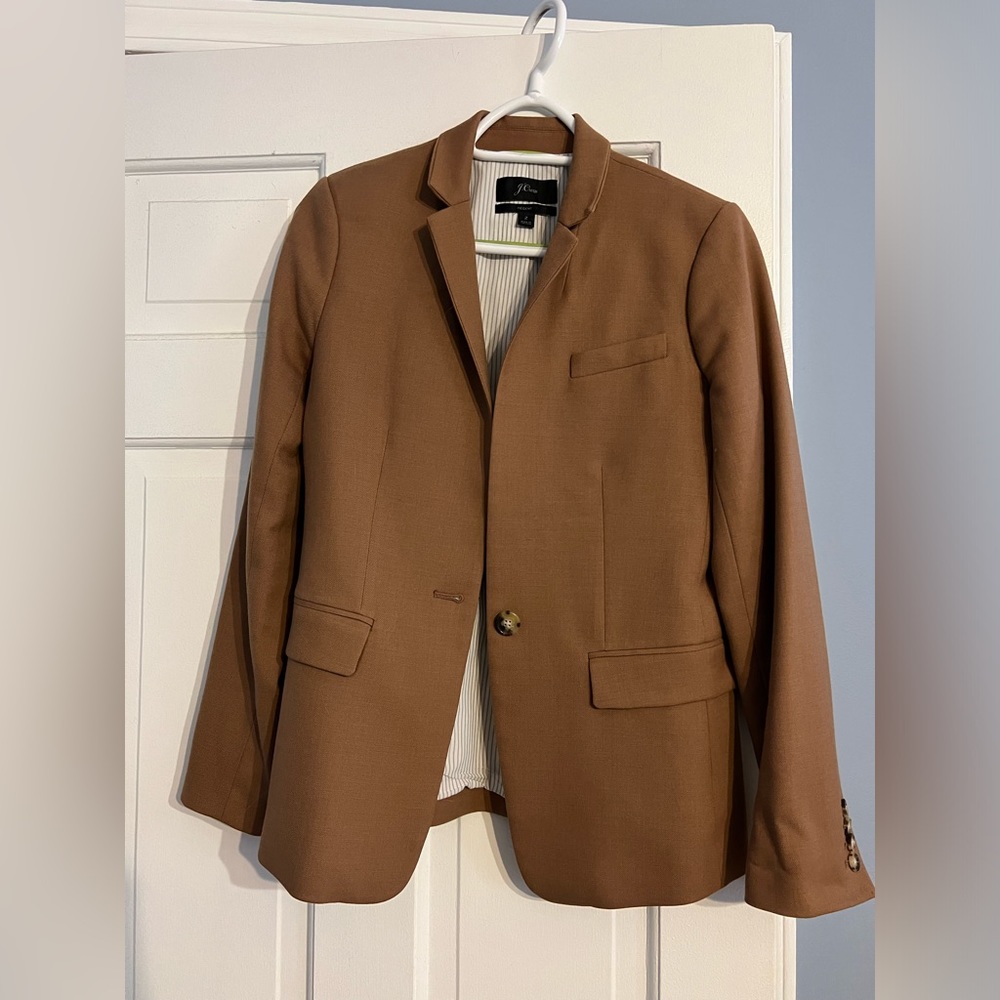 Jcrew Camel Blazer